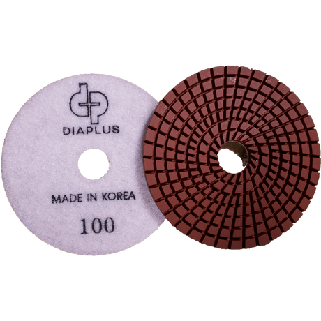 Dia Plus Premium Wet Diamond Polishing Pad for Granite, Marble, Natural Stone, and Concrete PDP30100 Dia Plus 3" 100