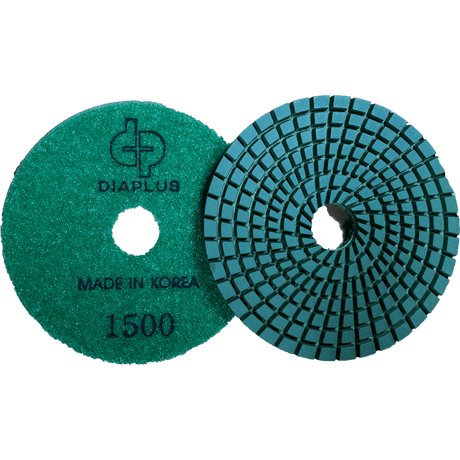 Dia Plus Premium Wet Diamond Polishing Pad for Granite, Marble, Natural Stone, and Concrete PDP31500 Dia Plus 3" 1500
