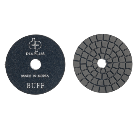 Dia Plus Premium Wet Diamond Polishing Pad for Granite, Marble, Natural Stone, and Concrete PDP3BB Dia Plus 3" Black Buff