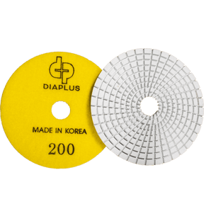 Dia Plus White Pads for Engineered Stone, Quartz, and Light Marbles DPES40200 Dia Plus 200 4