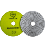 Dia Plus White Pads for Engineered Stone, Quartz, and Light Marbles DPES40050 Dia Plus 50 4