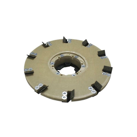 Diamabrush Coating Removal Tool 10 Blade with Clutch Plate and Riser Diamabrush