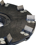 Diamabrush Coating Removal Tool 10 Blade with Clutch Plate and Riser Diamabrush