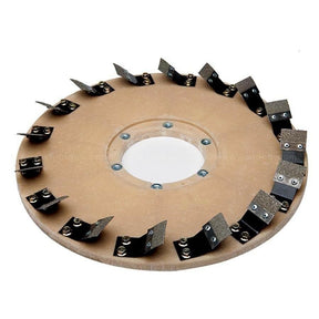 DiamaBrush Concrete Prep Tool with Clutch Plate & Riser 901201202 Diamabrush 12" 25 Counter Clock Wise
