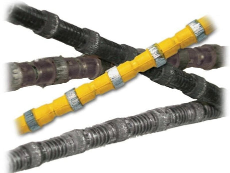 Diamond Beaded Wire 48781 Diamond Products 10.2mm x 6mm - Black Rubber - High Concentration - Ultra