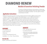 Diamond Renew - Marble/Limestone/Travertine Polishing Powder Stone Pro
