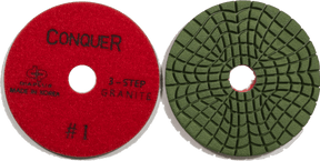 Diaplus Conquer 3 Step Granite Pad DP-PG41 Dia Plus Step 1