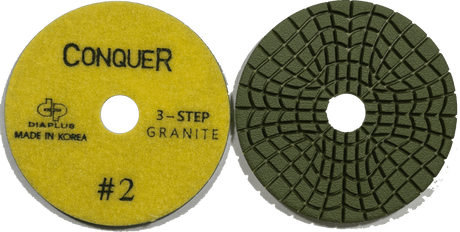 Diaplus Conquer 3 Step Granite Pad DP-PG42 Dia Plus Step 2