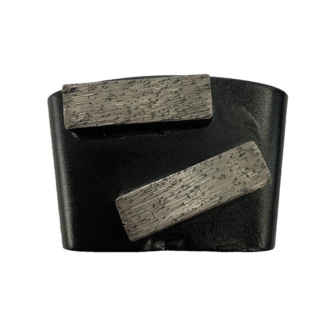 Dia Plus Double Bar 12mm Floor Grinding Segments for HTC Machines Dia Plus