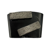 Dia Plus Double Bar 12mm Floor Grinding Segments for HTC Machines Dia Plus