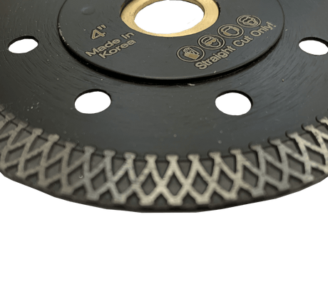 DiaPlus Mesh Thin Dry Blade (10mm) for Cutting Porcelain, Tile, and Thasos Dia Plus