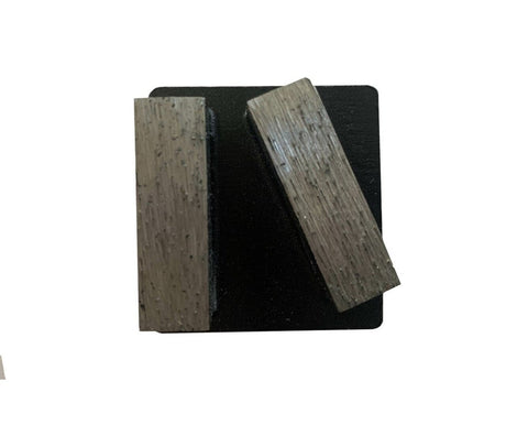 Double Bar 12mm Floor Grinding Segments for Husqvarna Machines Dia Plus