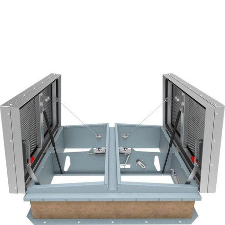 Double Door LightMAX™ Smoke Vent Babcock-Davis