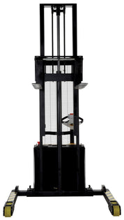 Double Mast Stackers with Powered Drive and Powered Lift - Vestil