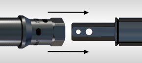 Digga Mini Loader Extension Mount for 1DSS-4DDS Auger Drives Digga