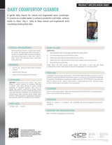 Dry Treat STAIN-PROOF Daily Countertop Cleaner (Rejuvenata) Dry Treat