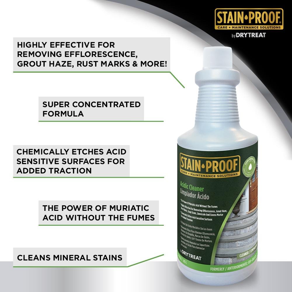 Dry-Treat Stain-Proof Eff Erayza Safe Acid Cleaner - Dry Treat