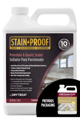 Dry-Treat Stain Proof Porcelain Plus Premium Porcelain and Quartz Sealer Dry Treat