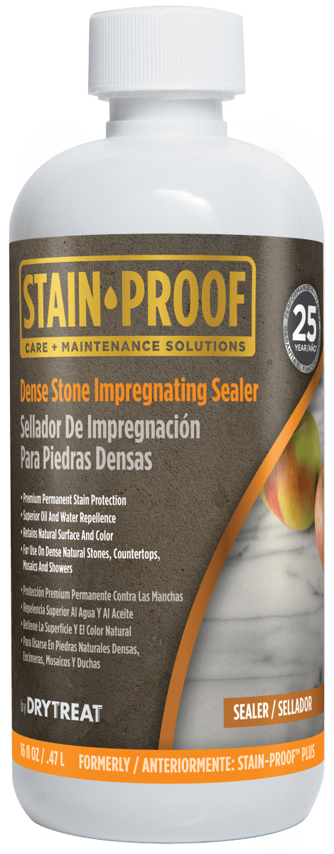 Dense Stone Impregnating Sealer- Dry Treat- Stainproof Plus 110712-S Dry Treat Single