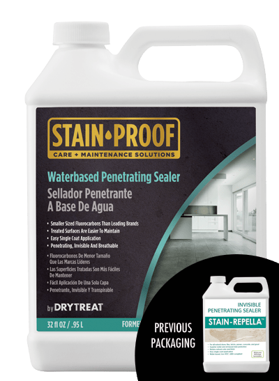 Dry-Treat Waterbased Penetrating Sealer (Formerly Stain-Repella™) - Dry Treat