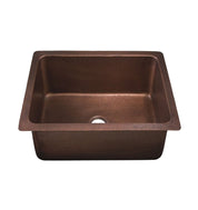 DSE-BGHC1816 “Dakota Signature Handmade Copper Bar Sink Single Bowl 18″x16″x10″” - Dakota Sinks