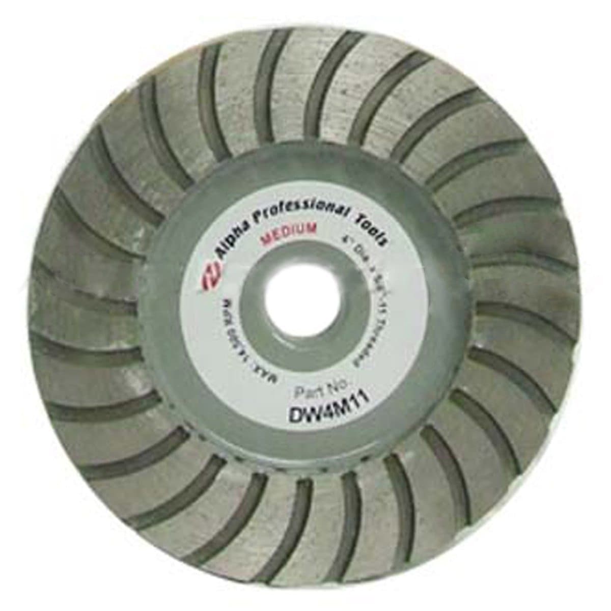DW Style Grinding Wheels for Natural and Eng.Stone - Alpha Tools