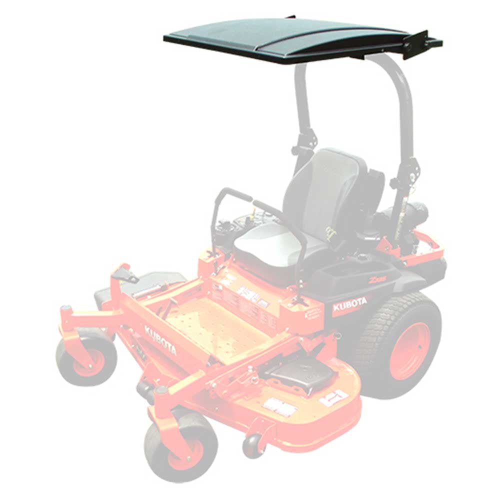 Eclipse Mower Canopy (Black With Square Rops Mount Hardware.) - Jrco