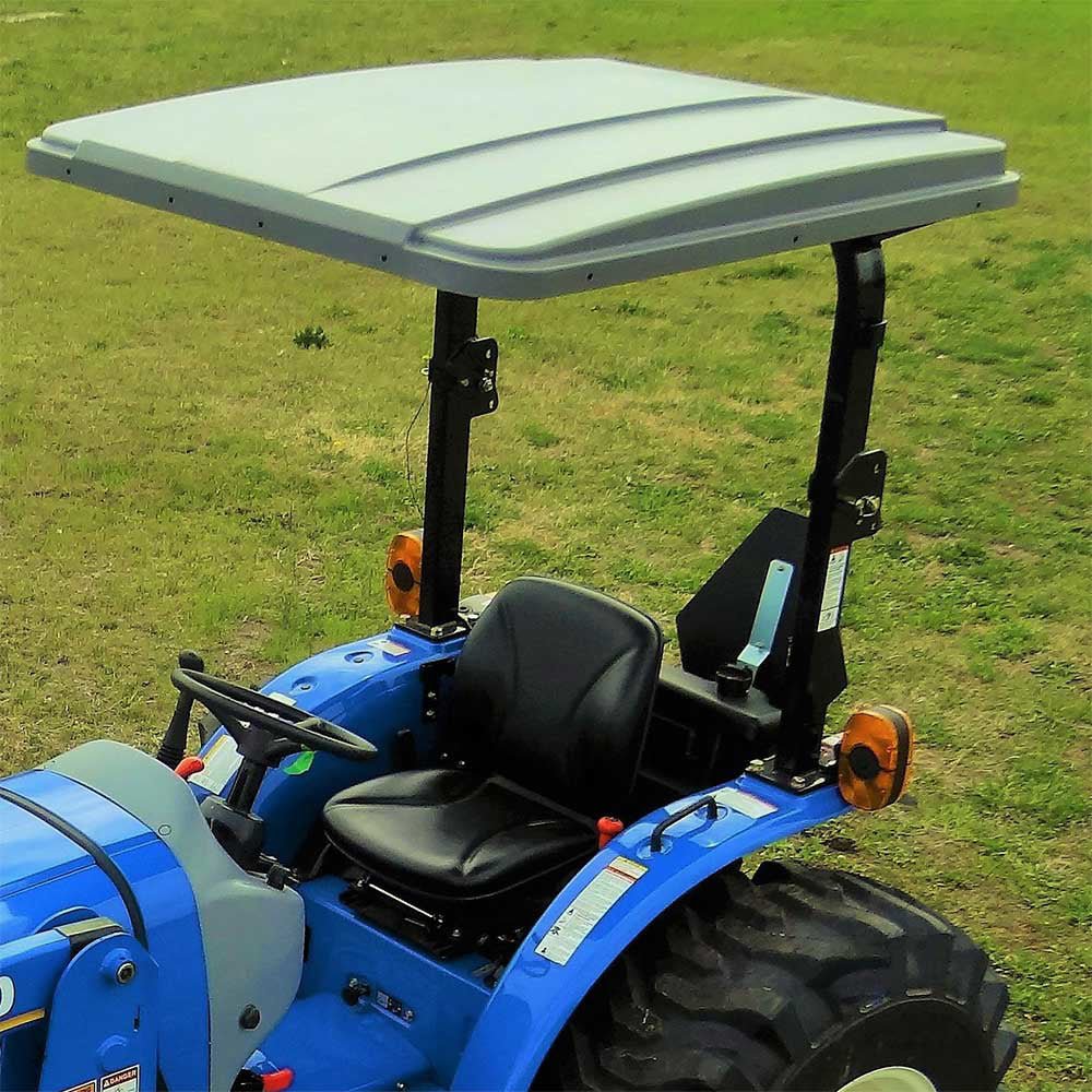 Universal Tractor Rops Eclipse Universal Tractor Canopy | Black | 45-In. X 50-In. – Diamond ...