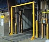 Economical Overhead Door Warning Barriers Vestil