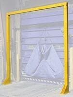 Economical Overhead Door Warning Barriers Vestil