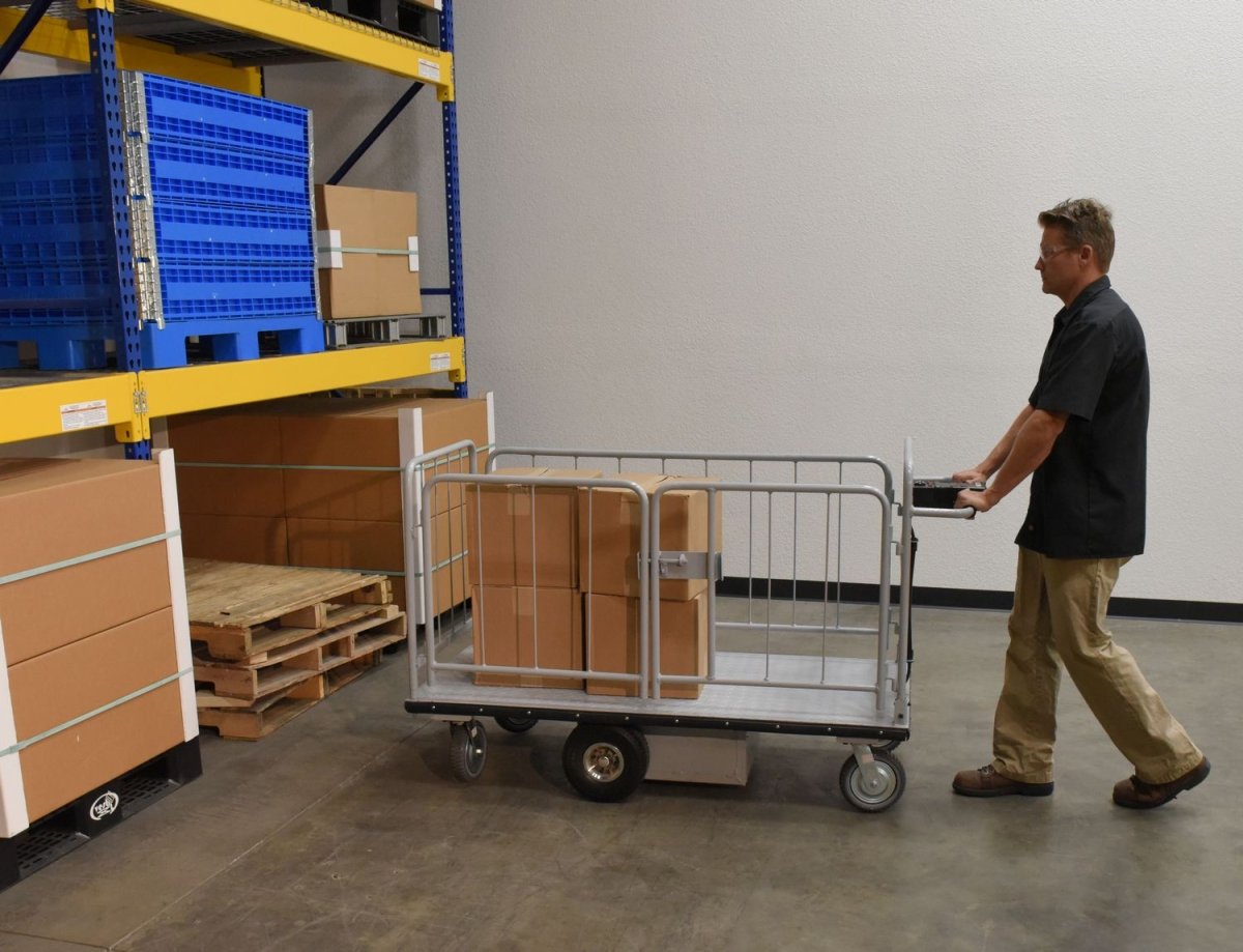 Electric Material Handling Cart Vestil