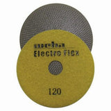Electro Flex Marble Electroplated Diamond Polishing Pads 11461 Weha 4" 120 Grit