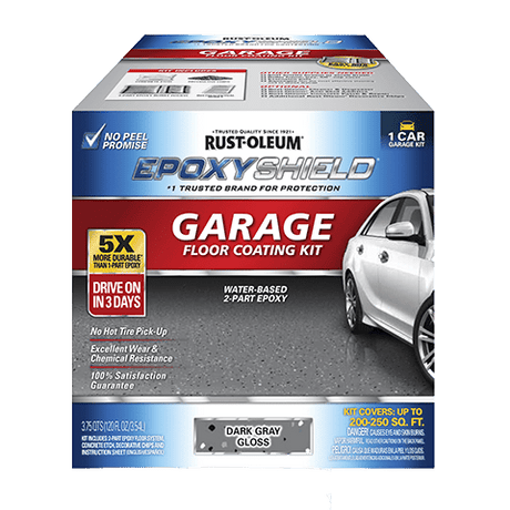 Epoxyshield Garage Floor Coating - 2.5 Gallon Kit Rust-Oleum