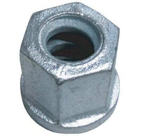 Euro Rod Hex Flange Nuts - Box of 125 OCM