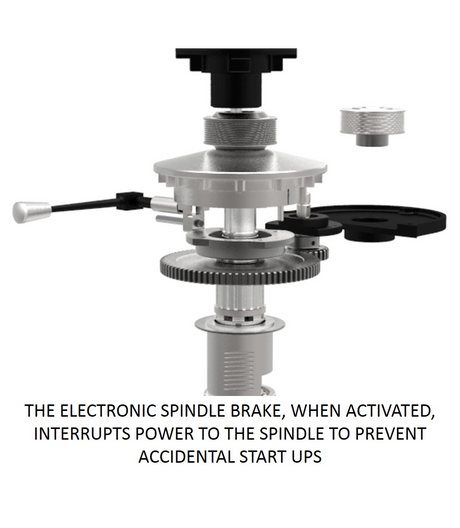 EVS-949 Mill with 2-Axis ACU-RITE 203 DRO and Servo X, Y, Z-Axis Powerfeeds Jet