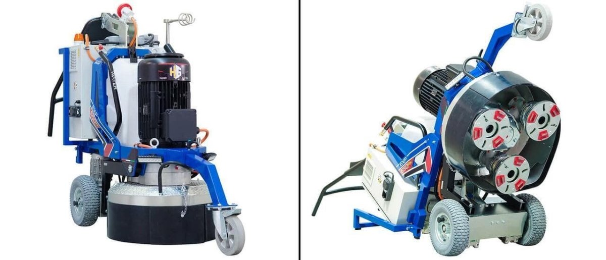 EXP 650 RX/AT Grinding And Polishing Machine HGE650RX Hypergrinder 15 HP - 380-480 Volt - RX - Remote Control