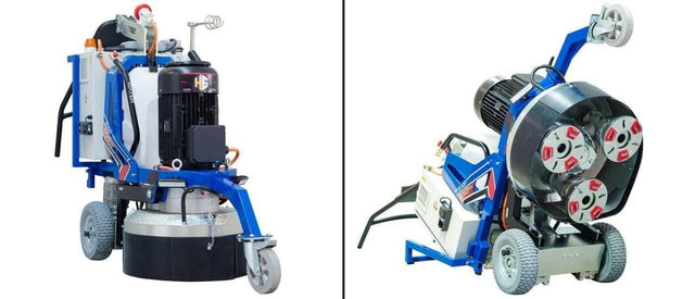 EXP 650 RX/AT Grinding And Polishing Machine HGE650RX Hypergrinder 15 HP - 380-480 Volt - RX - Remote Control