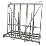 Extra Tall A Frame Double Sided Transport Cart 92" X 43" X 94" Weha