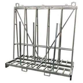 Extra Tall A Frame Double Sided Transport Cart 92" X 43" X 94" Weha