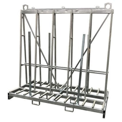 Extra Tall A Frame Double Sided Transport Cart 92" X 43" X 94" Weha