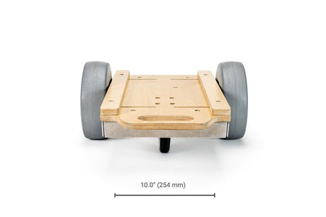 EZ Glide™ Glass Dolly Omni Cubed
