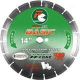First-Cut BASIC Early Entry Blades 63013 Diamond Products 6" x .100 1000 - Purple - Very Hard Aggregate
