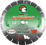 First-Cut EXPERT Early Entry Blades 67330 Diamond Products 6" x .095 2000 - Green - Hard Aggregate