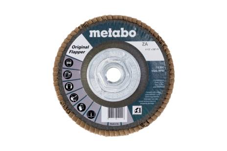 Flap Discs - Original Flapper - Zirconia Alumina - Type 29 Conical - Metabo