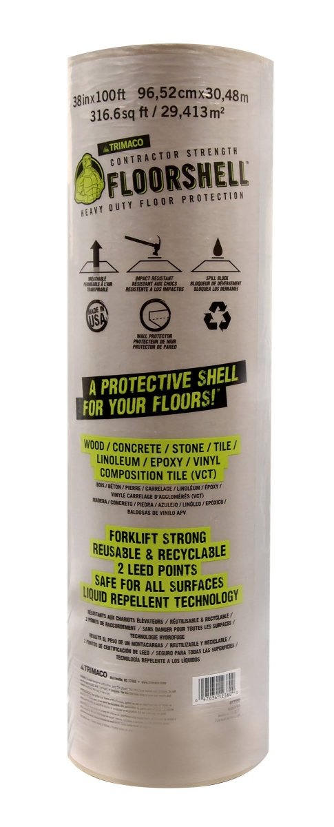 Floorshell® Temporary Surface Protection - Trimaco
