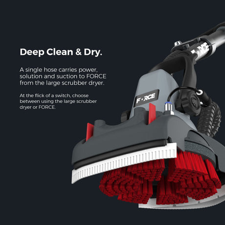 Force Kit Industrial Cleaner Motor Scrubber