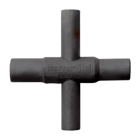 Four Way Sillcock Key - Case of 6 Superior Tool