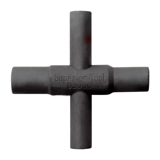 Four Way Sillcock Key - Case of 6 Superior Tool