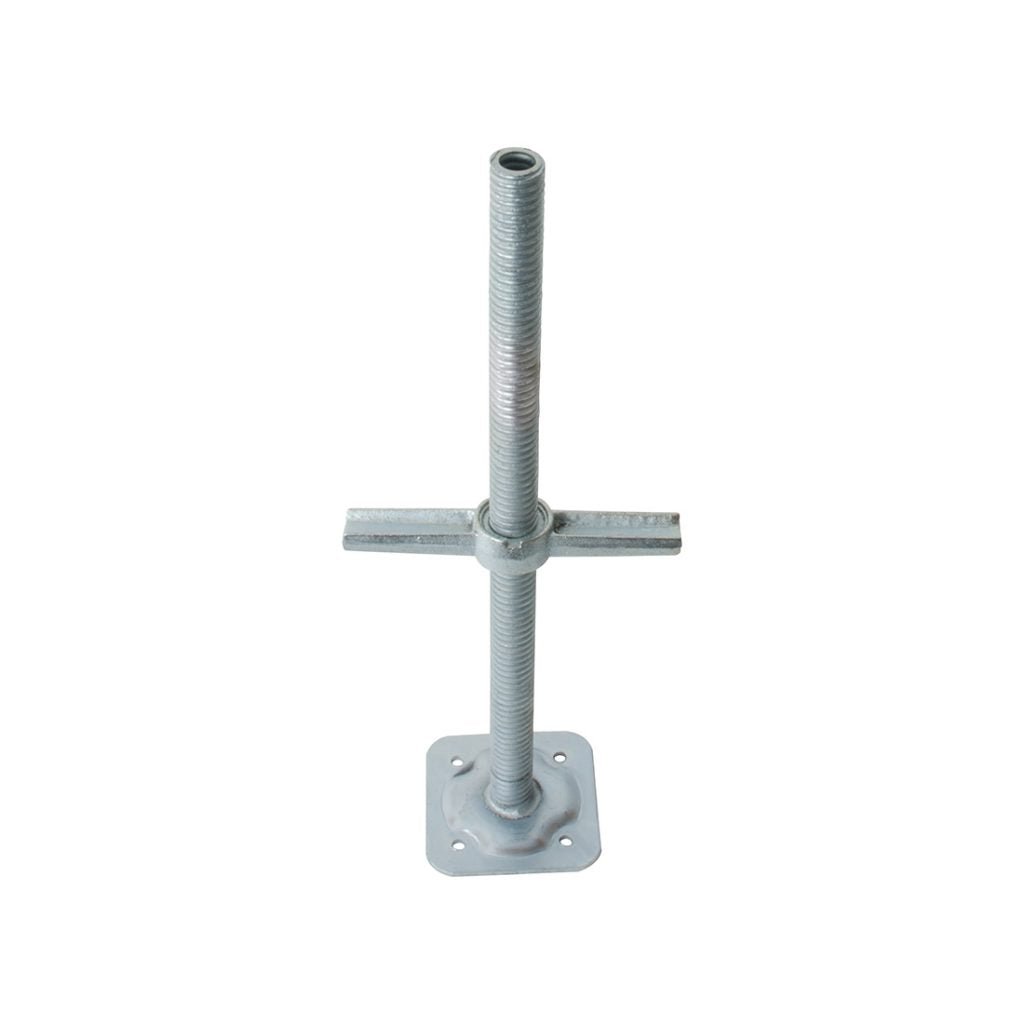 Galvanized Leveling Jack With Plate 24″ - MetalTech