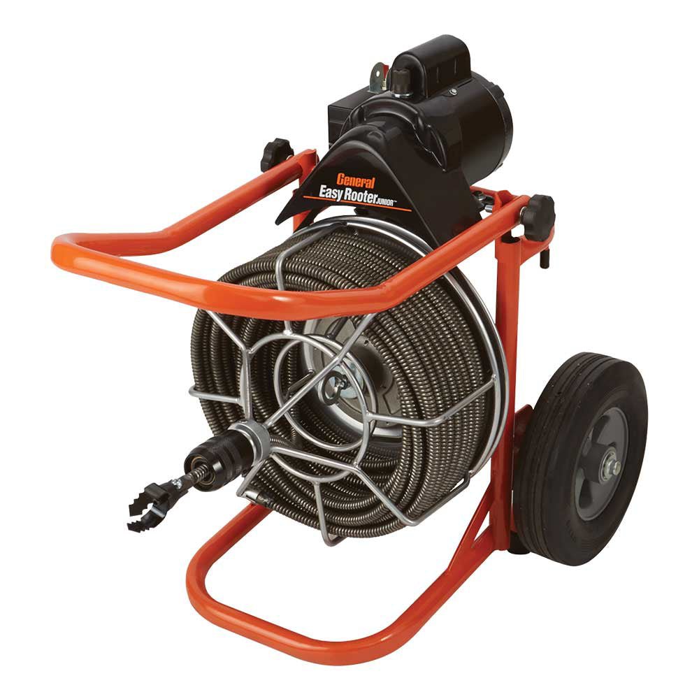 General Pipe Cleaners EasyRooter Jr. 75Ft. X 1/2In. Cable EJCS